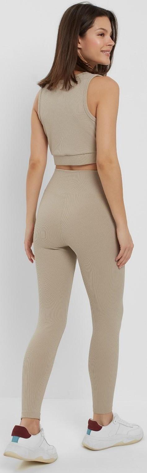 Топ спортивный женский MINAKU цвет бежевый, р-р 44