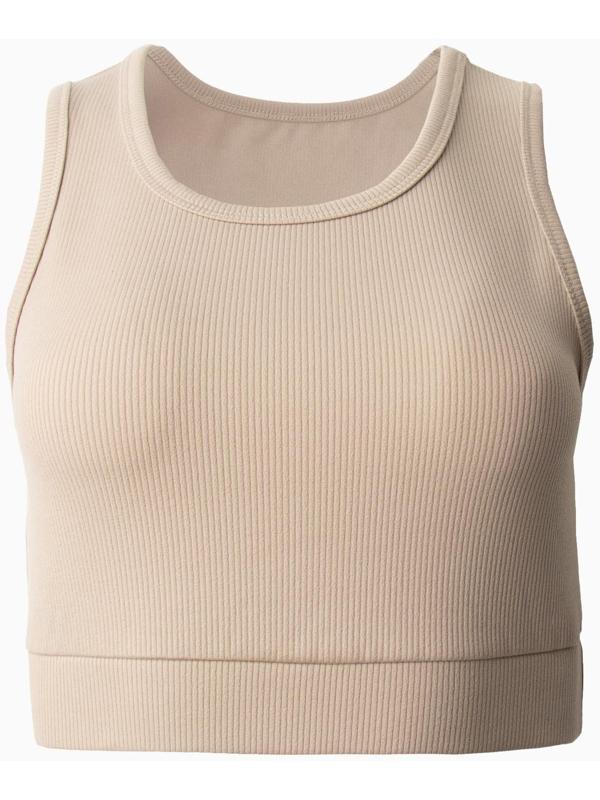 Топ спортивный женский MINAKU цвет бежевый, р-р 44