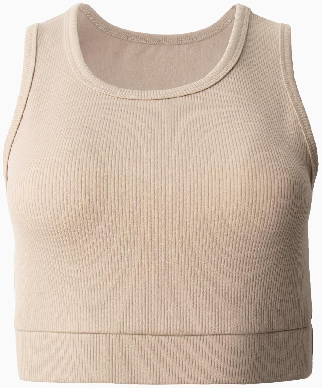 Топ спортивный женский MINAKU цвет бежевый, р-р 48