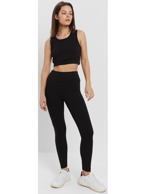 Топ спортивный женский MINAKU цвет черный, р-р 44