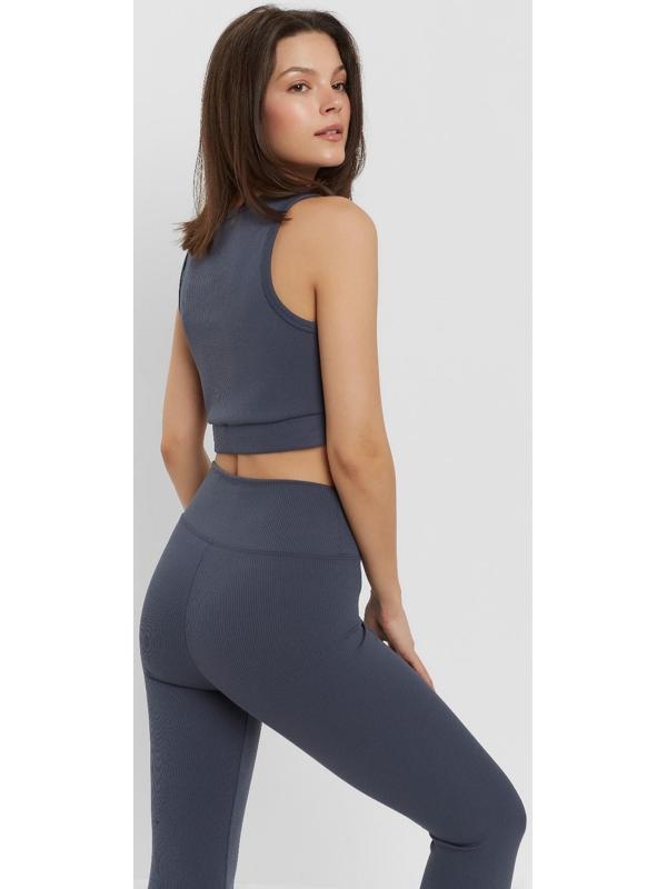 Топ спортивный женский MINAKU цвет графит, р-р 44