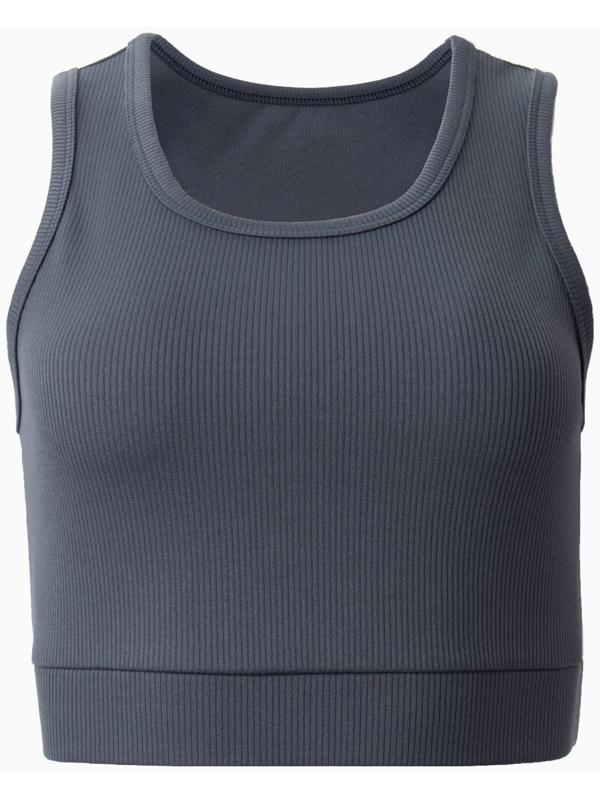 Топ спортивный женский MINAKU цвет графит, р-р 44