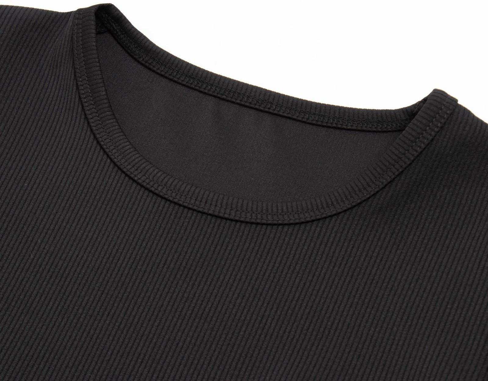 Топ (рашгард) спортивный женский MINAKU цвет черный, р-р 46