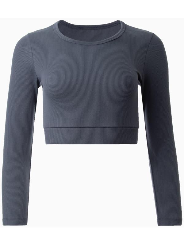 Топ (рашгард) спортивный женский MINAKU цвет графит, р-р 46