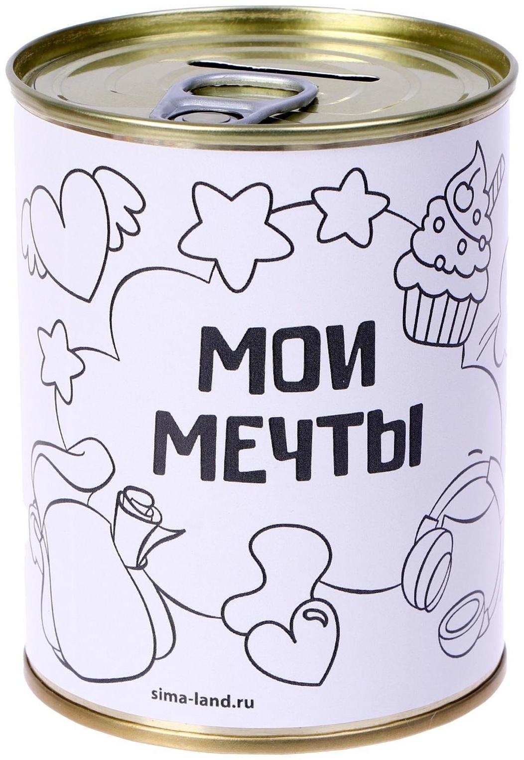 Набор для творчества. Копилка-раскраска «Мечты единорожки»