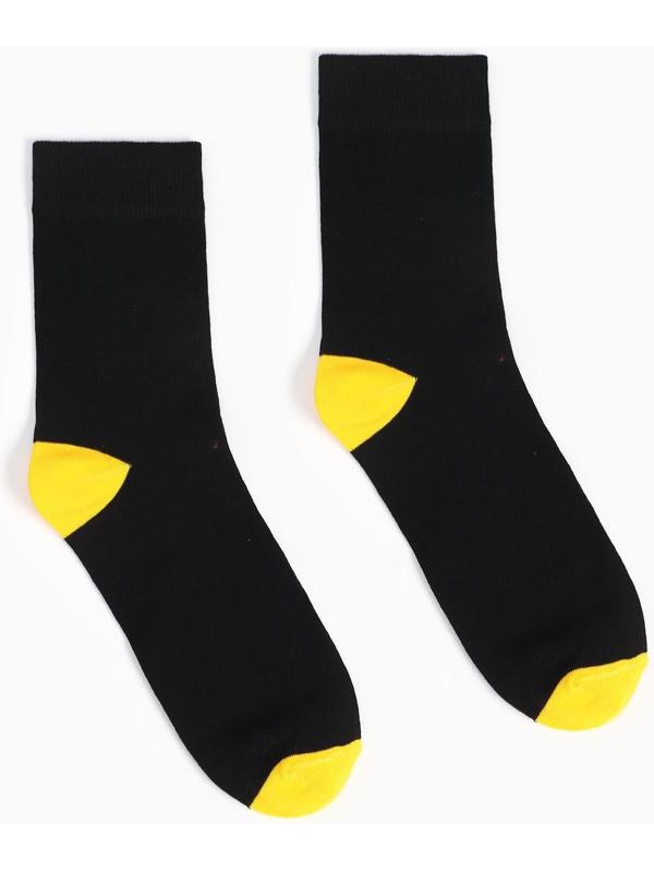 Набор носков мужских (2 пары), цвет синий/чёрный, размер 42-43