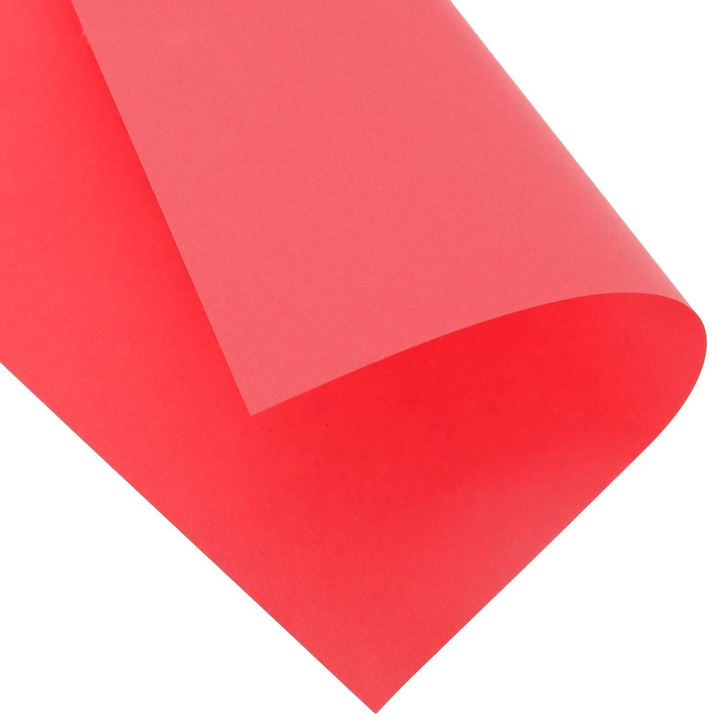 Бумага цветная А4 500л Calligrata Интенсив Красный 80г/м2