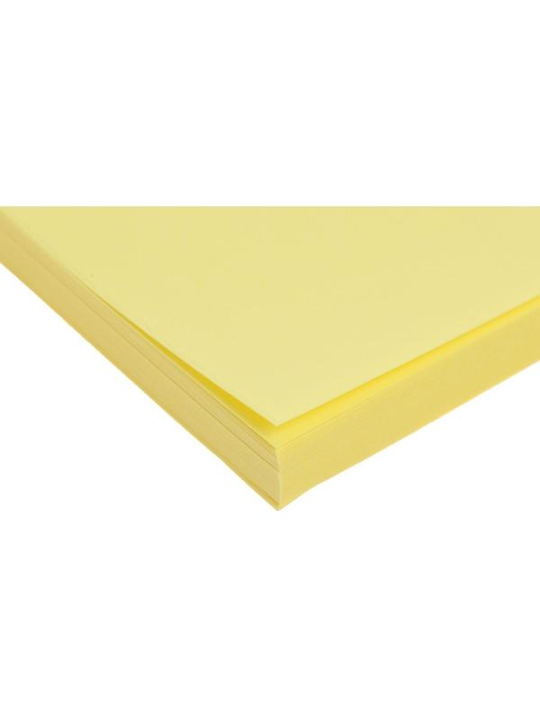 Бумага цветная А4 100л Calligrata Умеренный интенсив Желтый 80г/м2