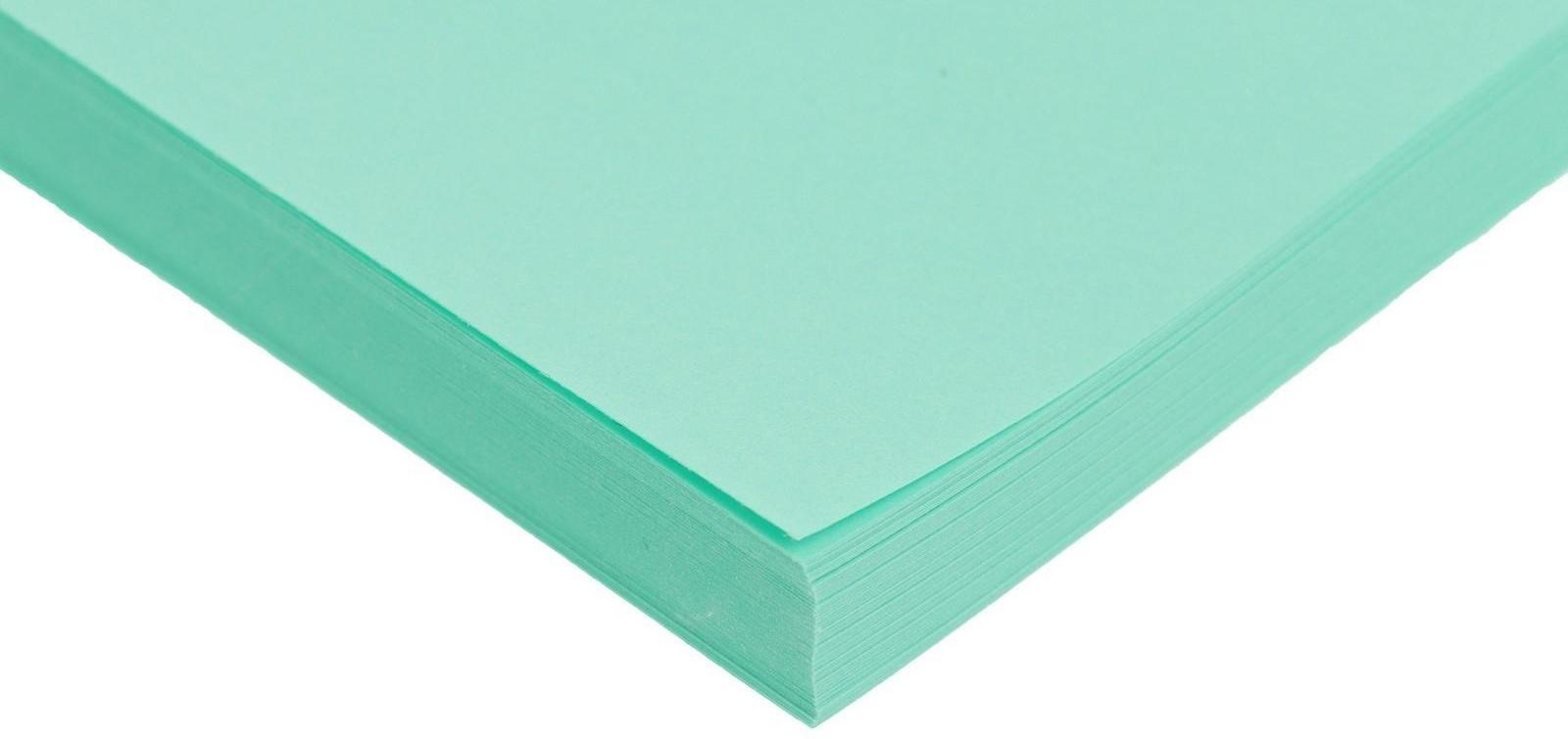 Бумага цветная А4 100л Calligrata Умеренный интенсив Зеленый 80г/м2