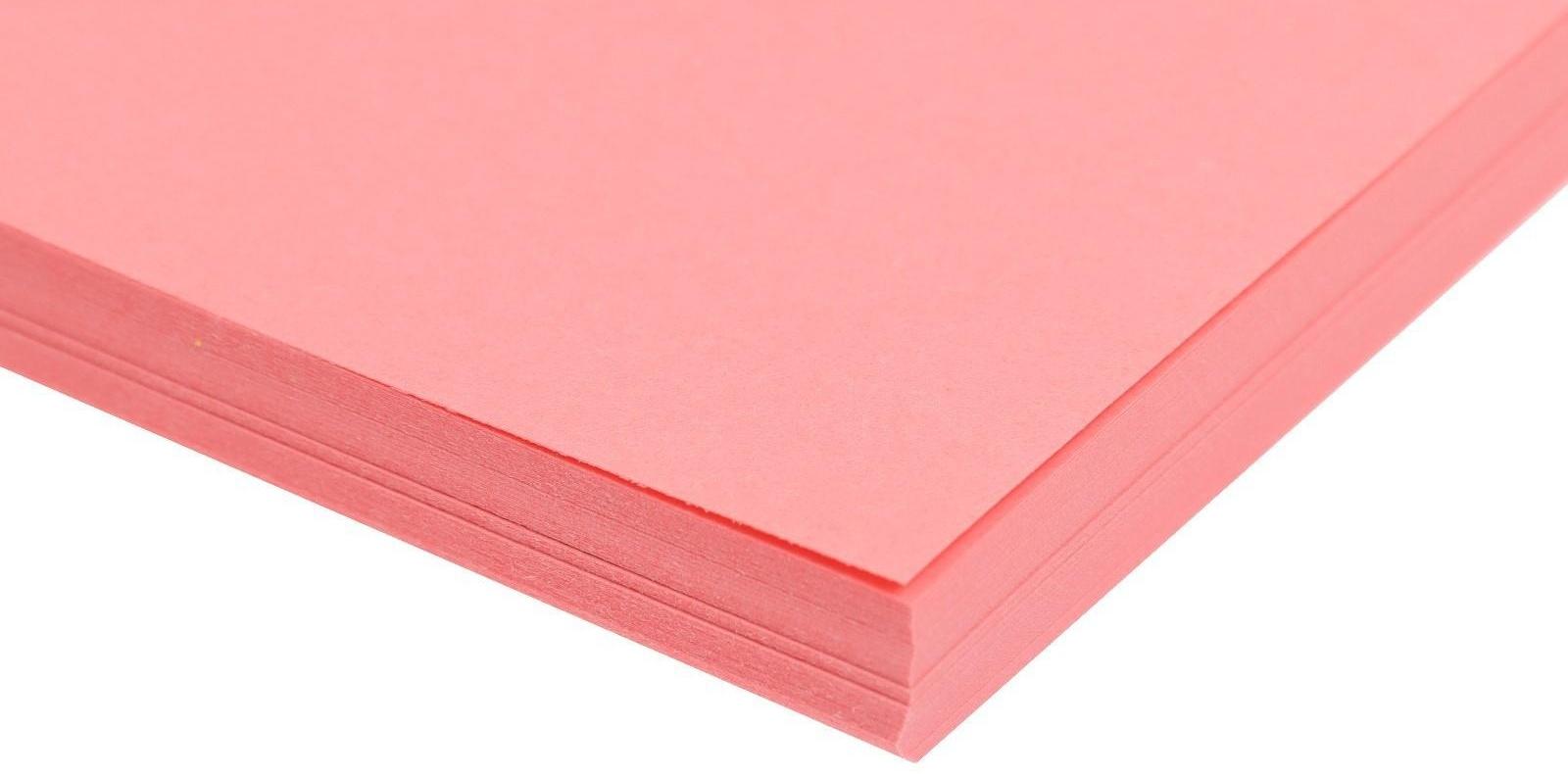 Бумага цветная А4 100л Calligrata Умеренный интенсив Розовый 80г/м2