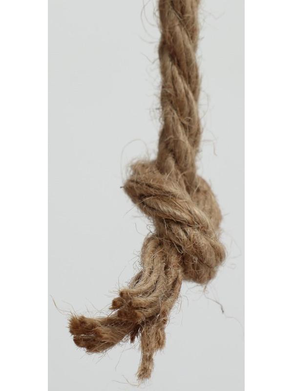 Домик с когтеточкой круглый, джут, 35 х 35 х 64 см, бежевый