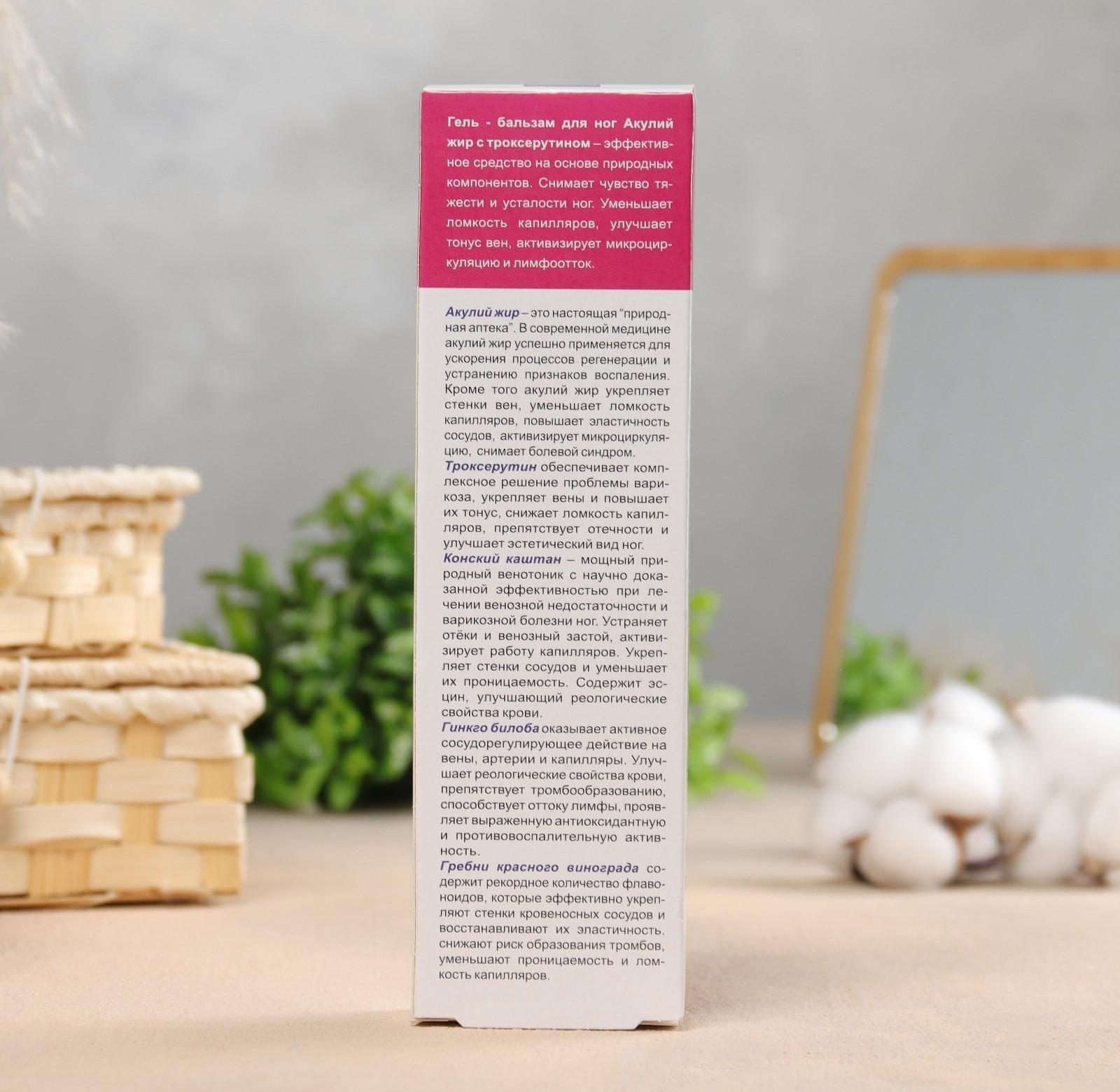 Гель-бальзам для ног 