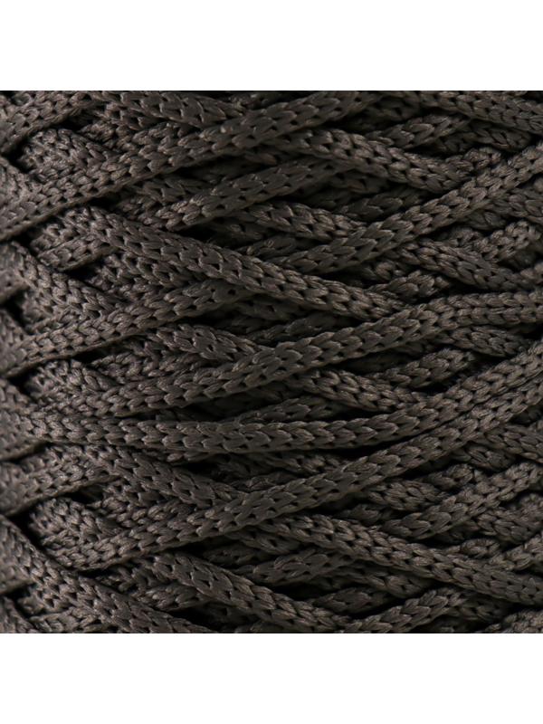 Шнур для вязания 100% полиэфир 3мм 100м/200±20гр (12-темно-серый)