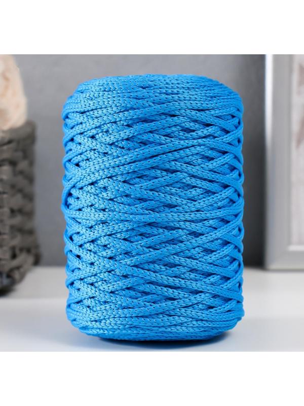 Шнур для вязания 100% полиэфир 3мм 100м/200±20гр (22-бирюза)
