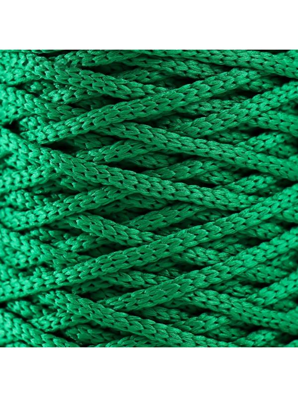 Шнур для вязания 100% полиэфир 3мм 100м/200±20гр (25-зеленый)