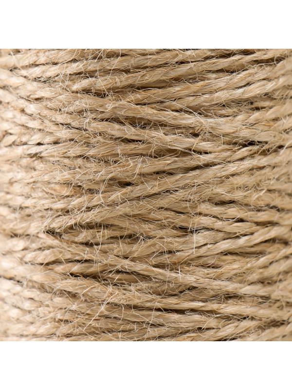 Пряжа джутовая 100% джут 100м/100гр., 2-х ниточная