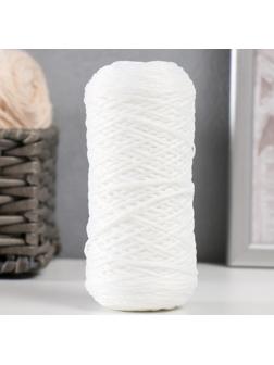 Шнур для вязания 100% полиэфир 1мм 200м/75±10гр (01-белый)