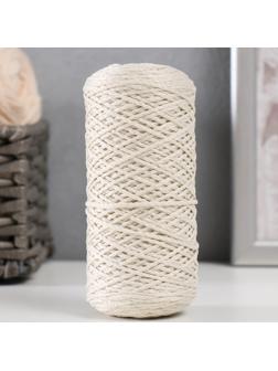 Шнур для вязания 100% полиэфир 1мм 200м/75±10гр (02-молочный)