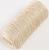 Шнур для вязания 100% полиэфир 1мм 200м/75±10гр (03-светло-бежевый)