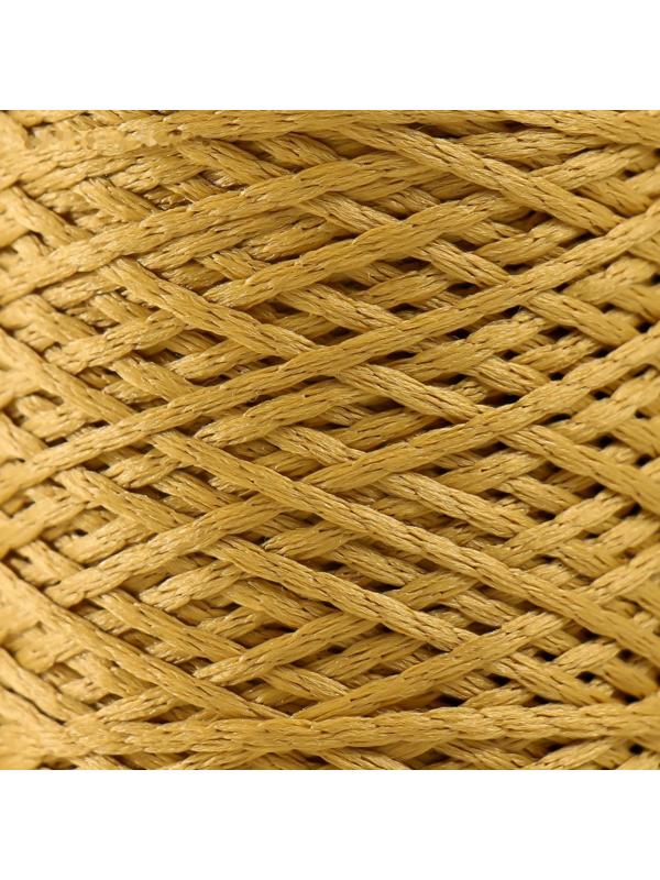 Шнур для вязания 100% полиэфир 1мм 200м/75±10гр (07-золотой)