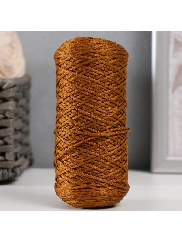 Шнур для вязания 100% полиэфир 1мм 200м/75±10гр (10-бронза)