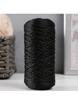 Шнур для вязания 100% полиэфир 1мм 200м/75±10гр (13-черный)