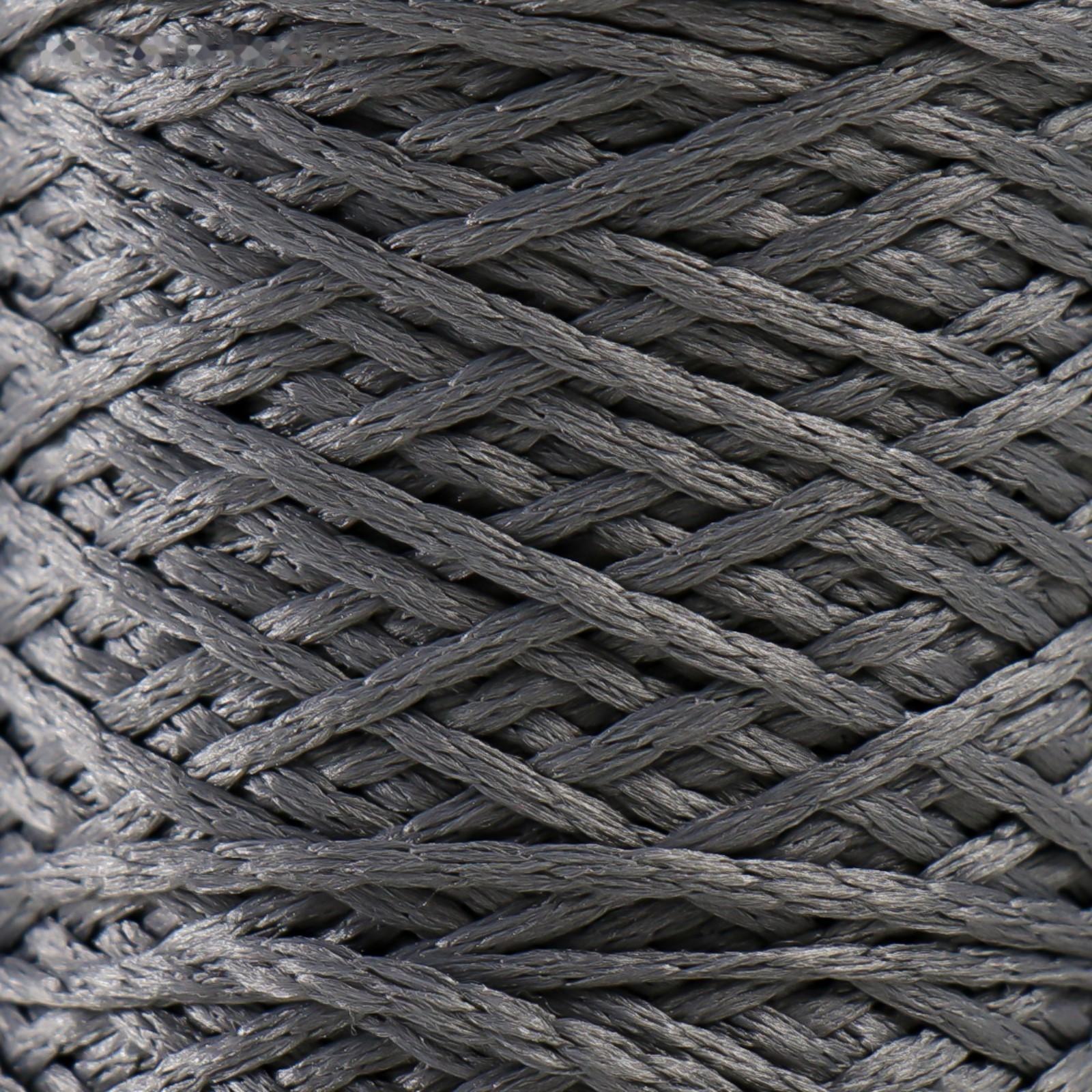 Шнур для вязания 100% полиэфир 1мм 200м/75±10гр (16-сталь)