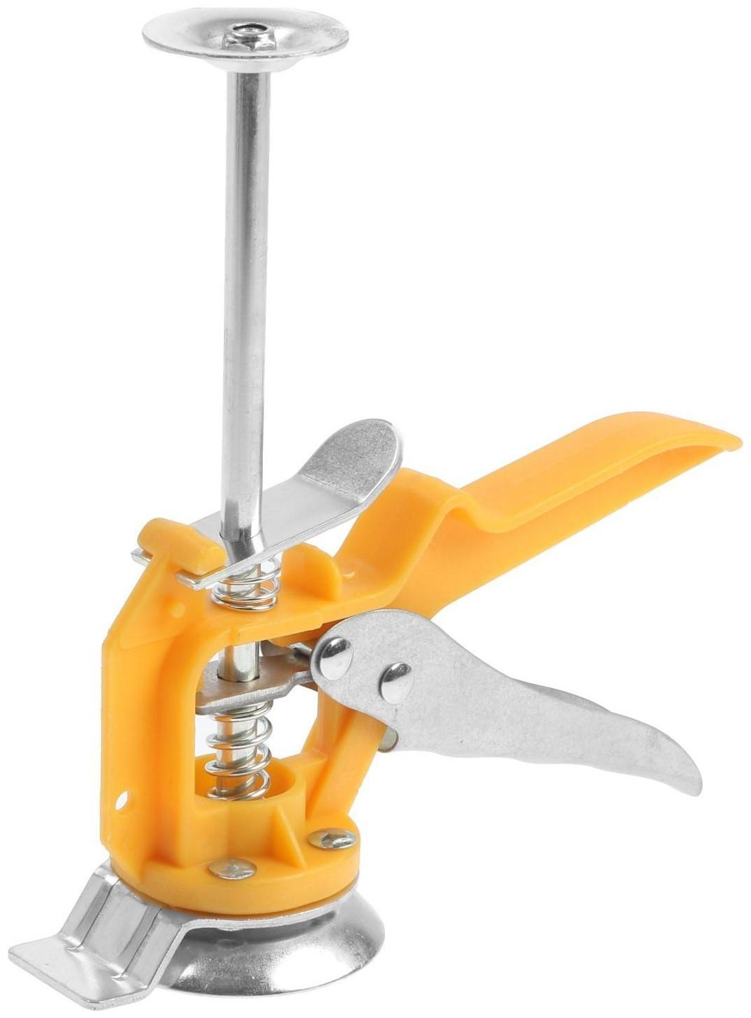 Регулятор высоты плитки ТУНДРА, пластиковая ручка, диапазон 10 - 95 мм