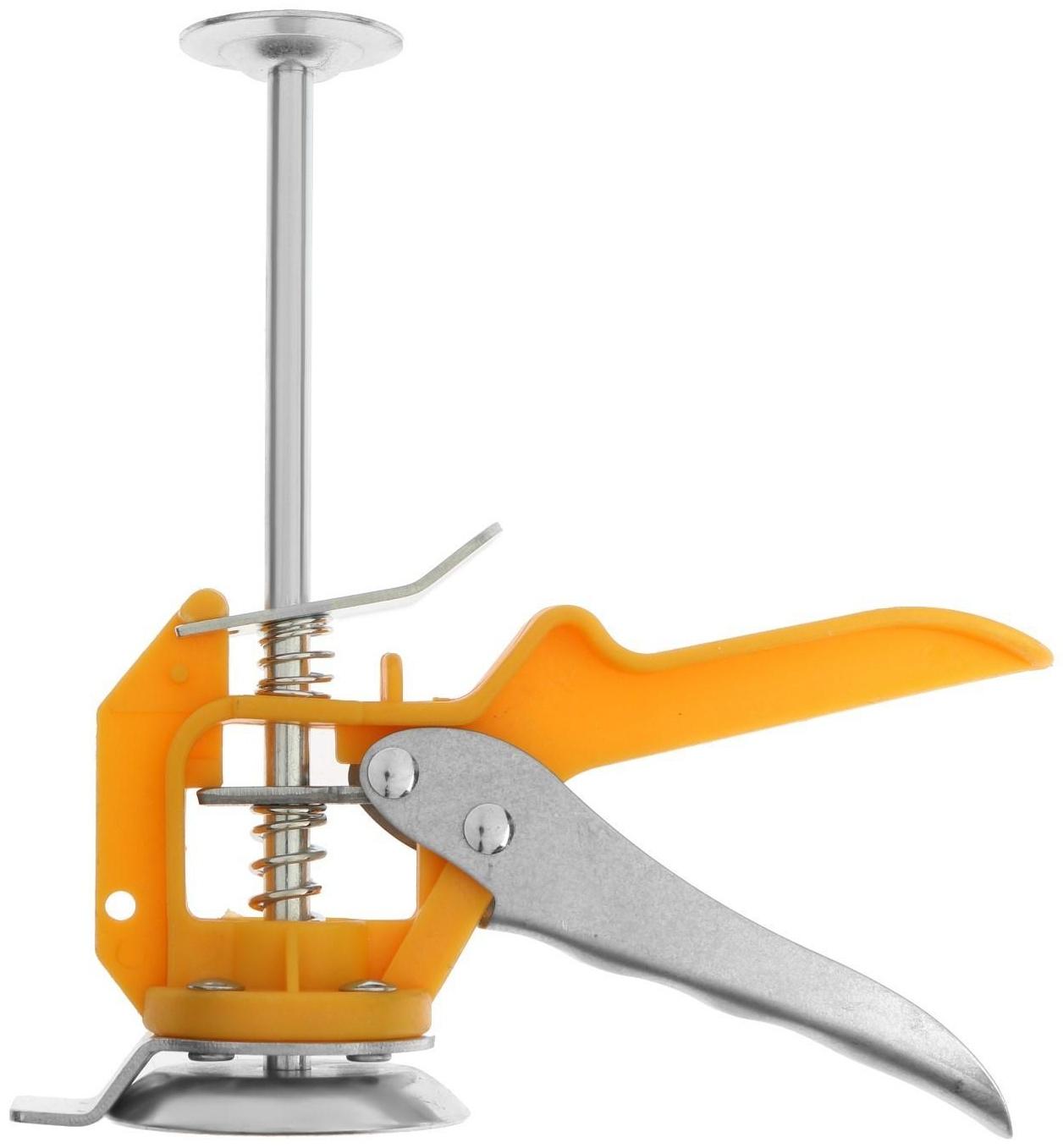 Регулятор высоты плитки ТУНДРА, пластиковая ручка, диапазон 10 - 95 мм