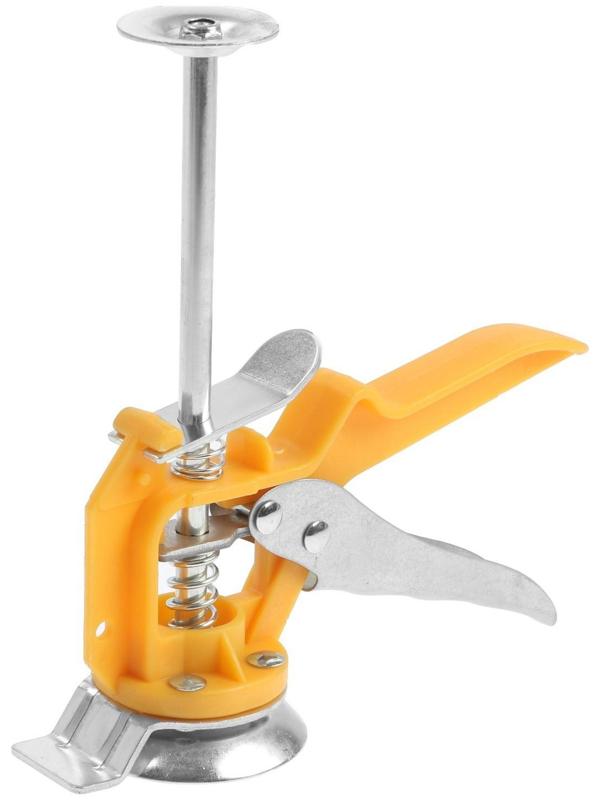 Регулятор высоты плитки ТУНДРА, пластиковая ручка, диапазон 10 - 95 мм