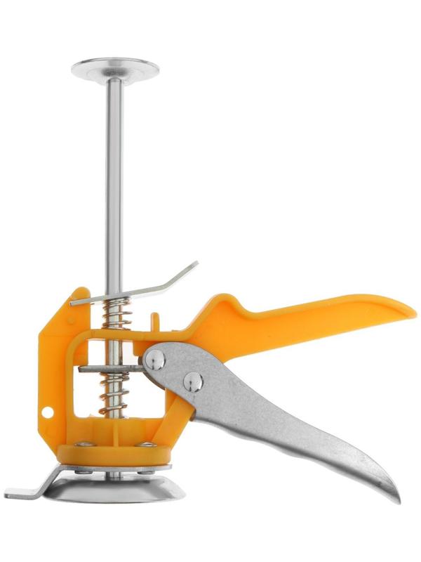 Регулятор высоты плитки ТУНДРА, пластиковая ручка, диапазон 10 - 95 мм