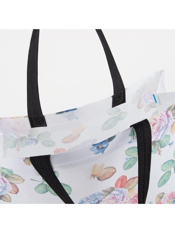 Сумка хозяйственная без молнии, 8 л, цвет белый