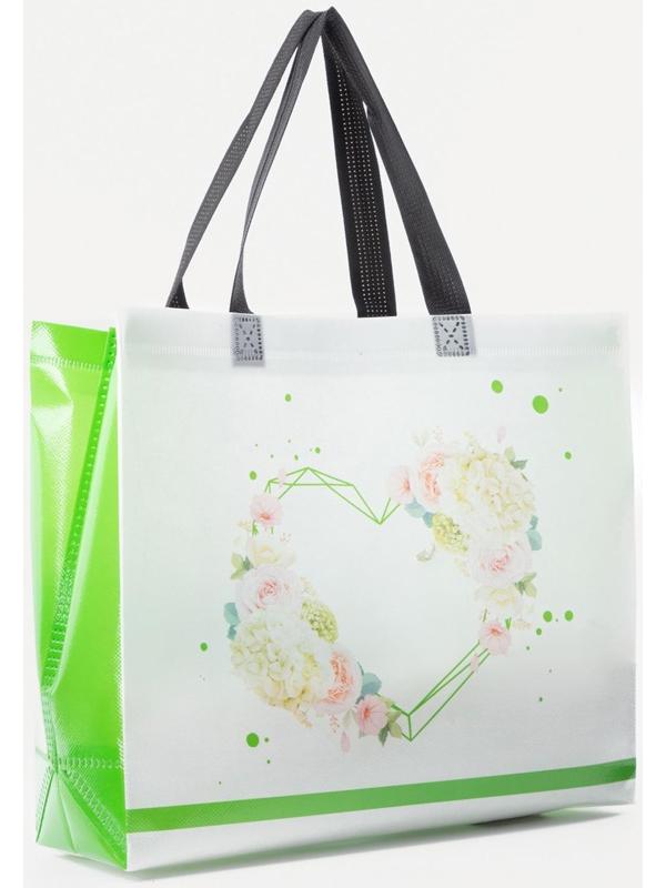 Сумка хозяйственная без застёжки, цвет белый