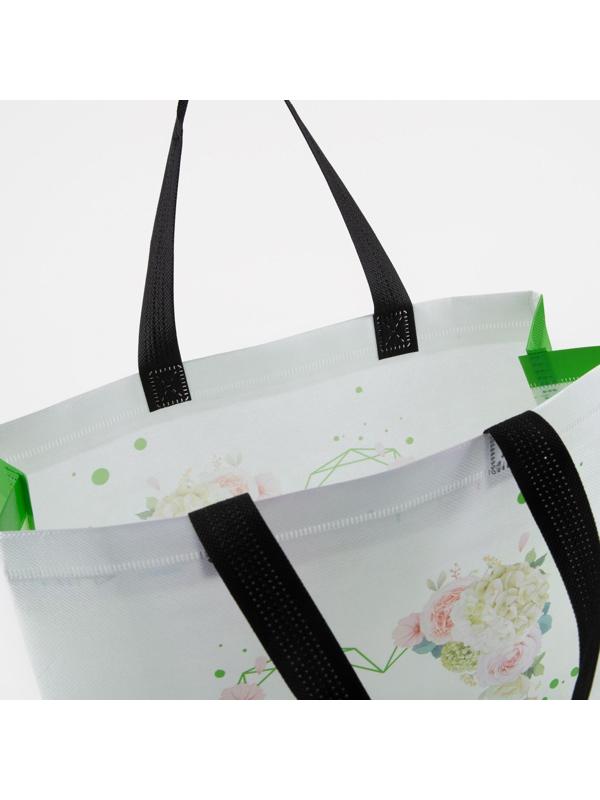 Сумка хозяйственная без застёжки, цвет белый