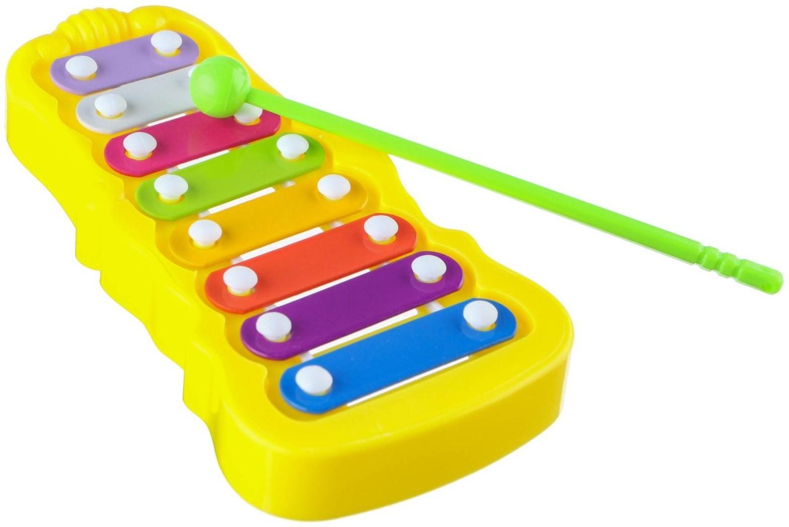 Металлофон фигурный «Смешарики», цвета МИКС