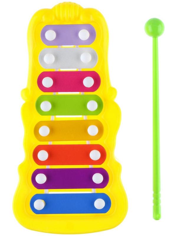 Металлофон фигурный «Смешарики», цвета МИКС