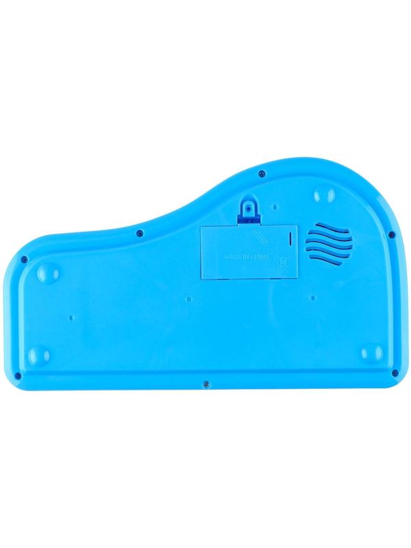 Музыкальное пианино «Синий трактор», звук, цвет синий