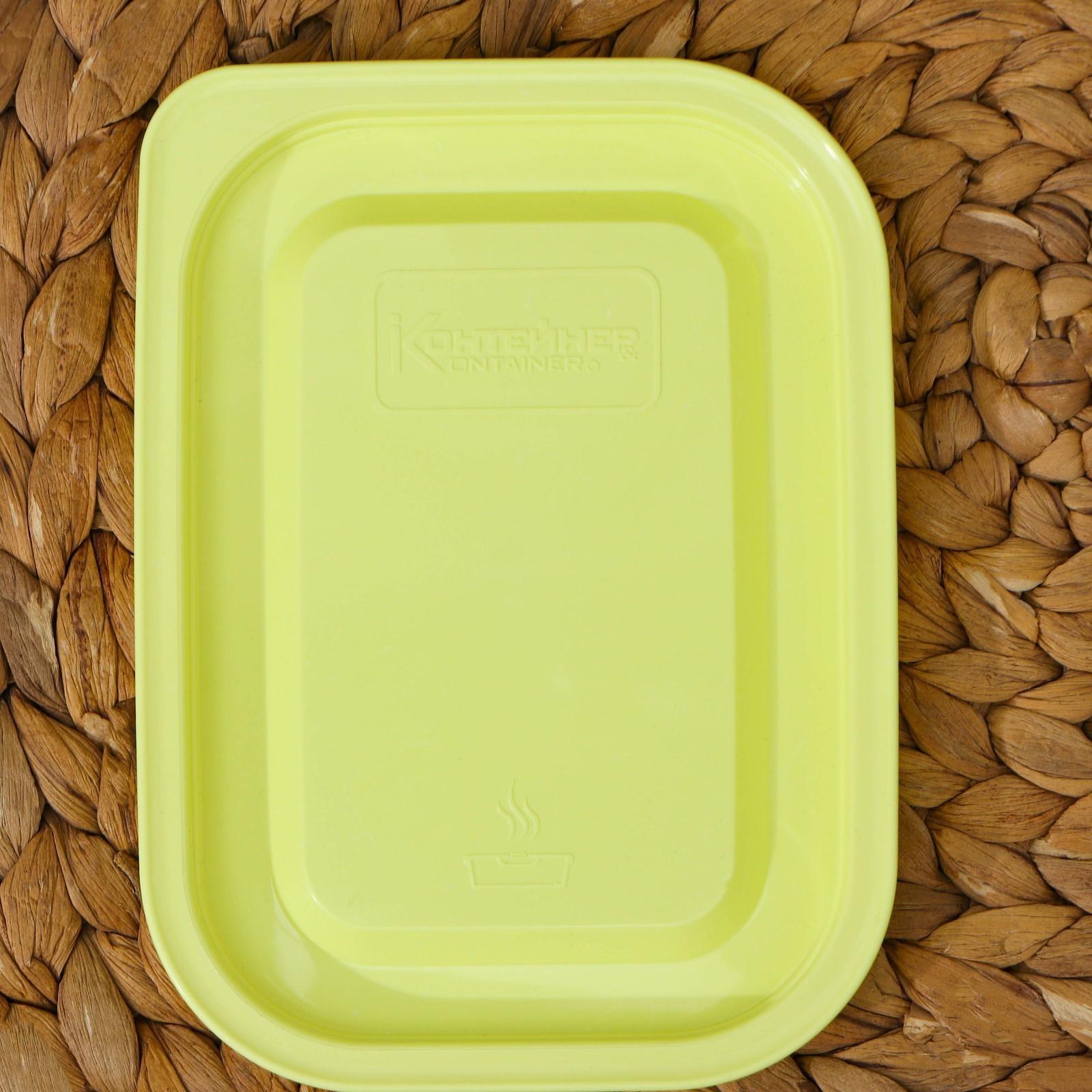 Набор контейнеров пищевых с паровыпуском, 3 шт: 750 мл; 500 мл; 500 мл, прямоугольные, цвет МИКС