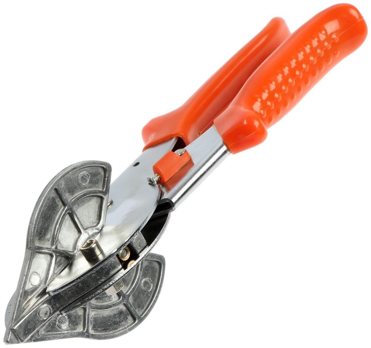 Ножницы универсальные ТУНДРА, SK5, по пластику, резине, дереву, углы 45 - 135°, 220 мм