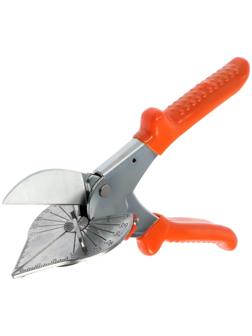 Ножницы универсальные ТУНДРА, SK5, по пластику, резине, дереву, углы 45 - 135°, 220 мм