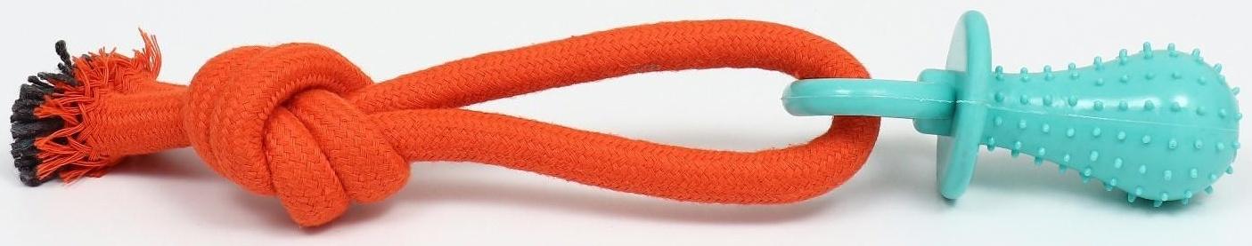 Игрушка жевательная с канатом 