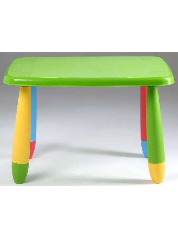 Стол детский пластиковый, LXZ-102, 575х730х470мм, зеленый
