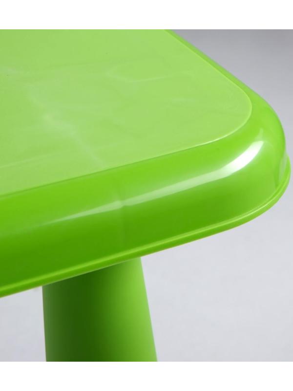 Стол детский пластиковый, LXZ-102, 575х730х470мм, зеленый