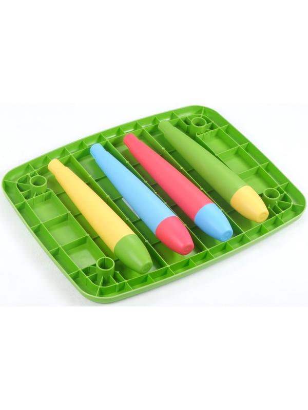 Стол детский пластиковый, LXZ-102, 575х730х470мм, зеленый