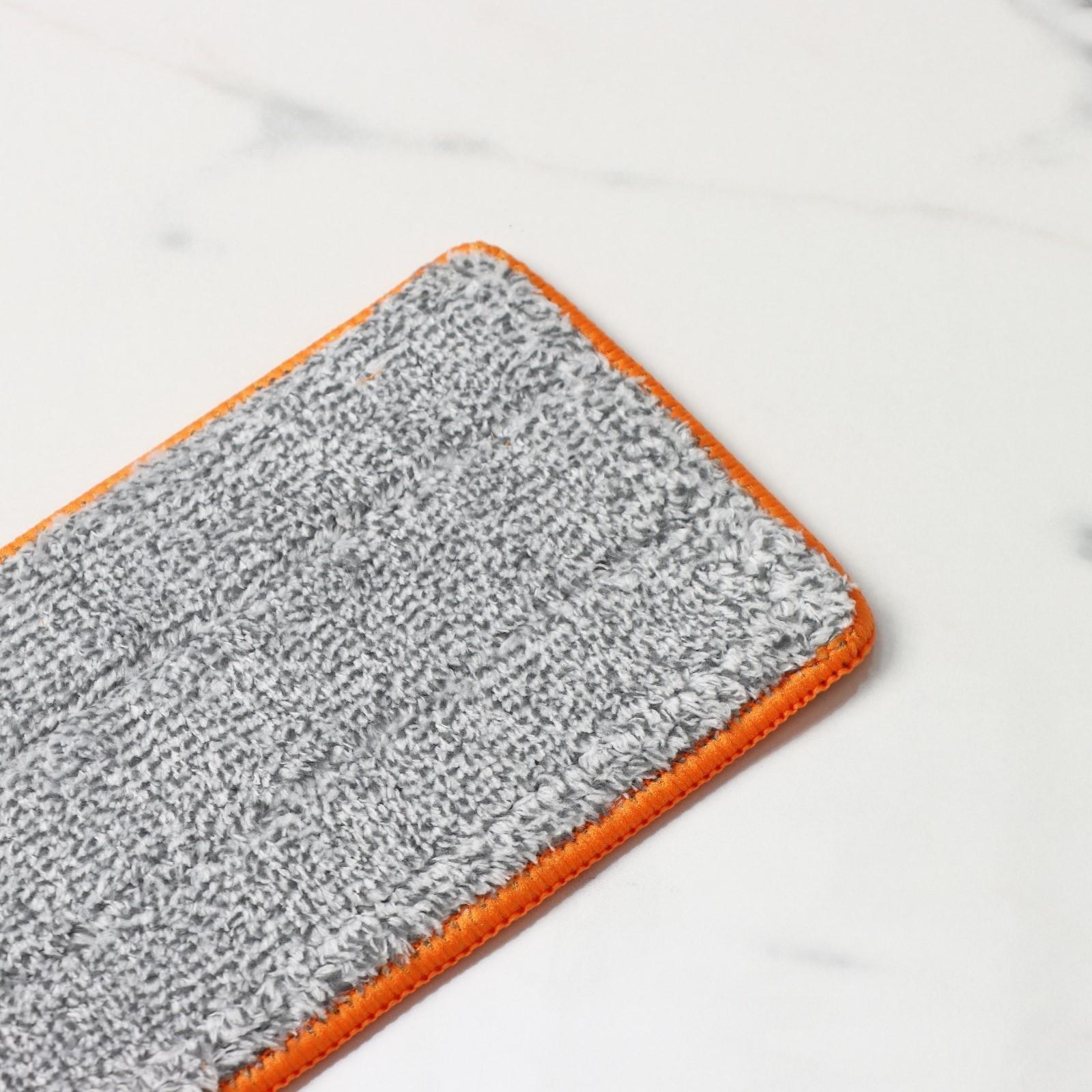 Насадка для швабры с отжимом Raccoon, 42×11,5 см, карманы с двух сторон, микрофибра