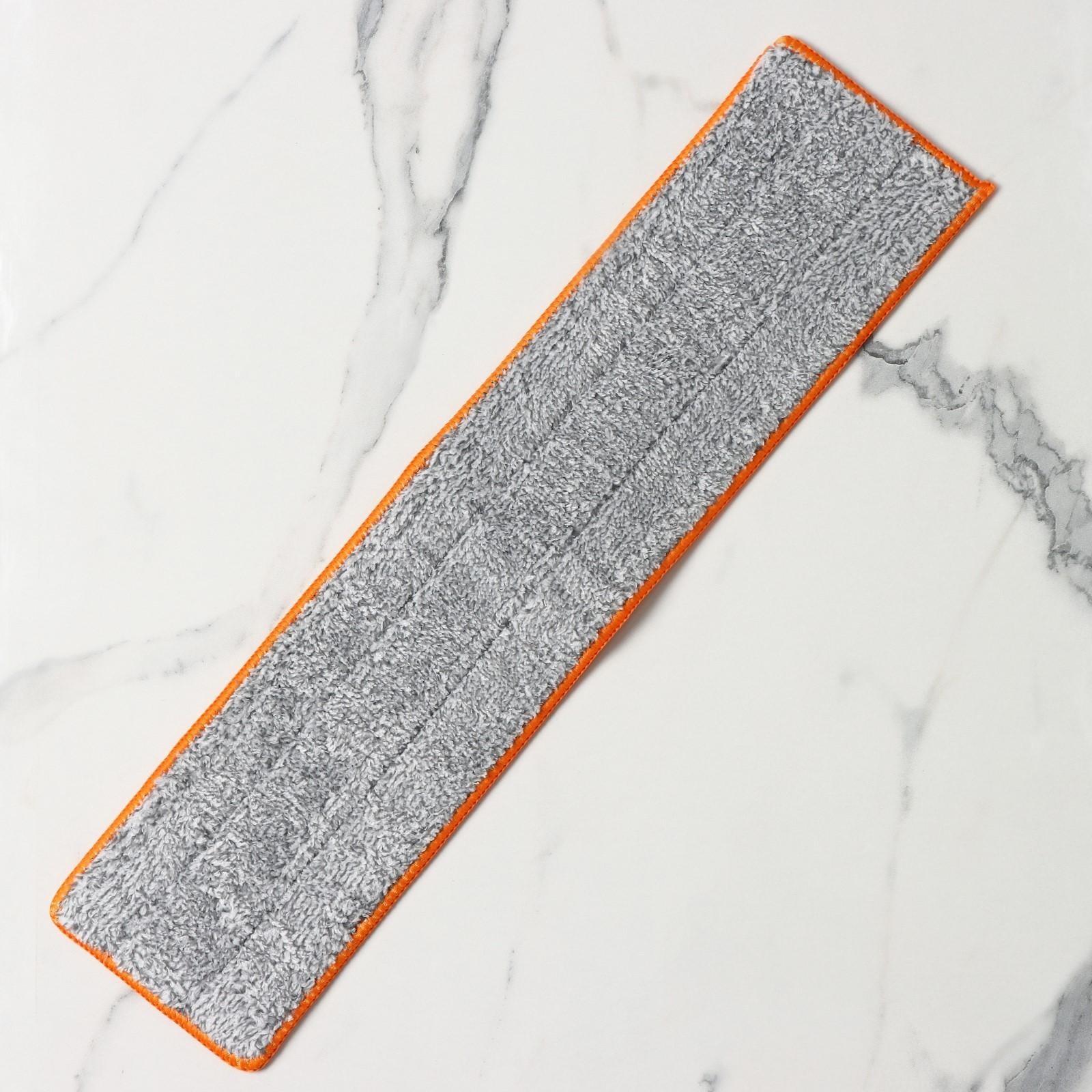 Насадка для швабры с отжимом Raccoon, 50×11,5 см, карманы с двух сторон, микрофибра