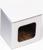 Коробка под кружку, с окном, белая 12 х 9,5 х 12 см