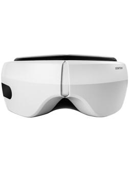 Массажёр для глаз Centek CT-2605, электрический, 4 режима, АКБ, бело-черный