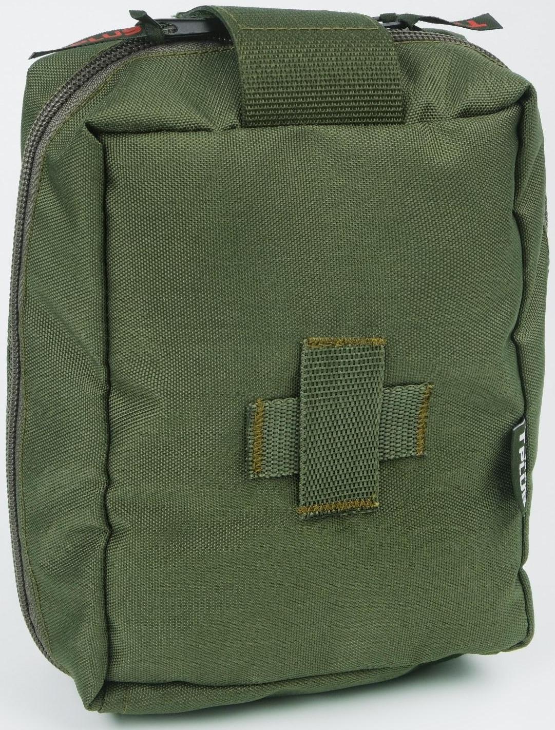 Подсумок армейский, тактический, медицинский, оксфорд 600, 14 x 8 x 18 см, олива