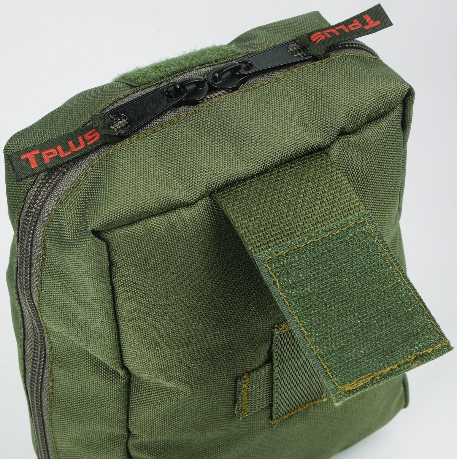 Подсумок армейский, тактический, медицинский, оксфорд 600, 14 x 8 x 18 см, олива